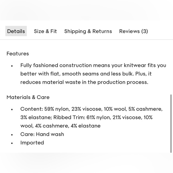 NWT Aritzia Wilfred Cassidy Sweater in Heather Light Oatmeal V-Neck Wrap Small - Picture 9 of 12